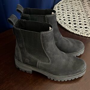 Timberland Courmayeur Valley Chelsea Boots Women’s Size 8.5 Black
